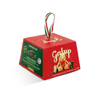 Galup - Mini panettone z czekoladą w pudełku, 100g