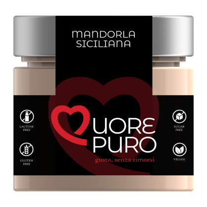 Krem migdałowy, bezglutenowy, bez cukru 125g