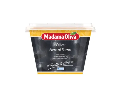 Oliwki z pestką ciemne greckie, pieczone, 250g