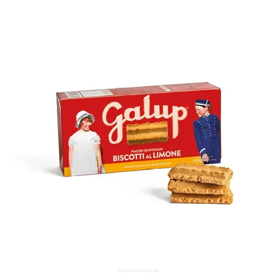 Kruche ciastka cytrynowe Galup, 150g