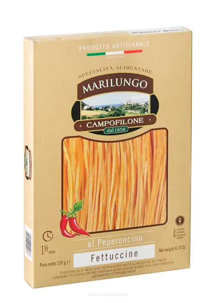 Fettuccine jajeczne Campofilone z papryczką chili 250 g