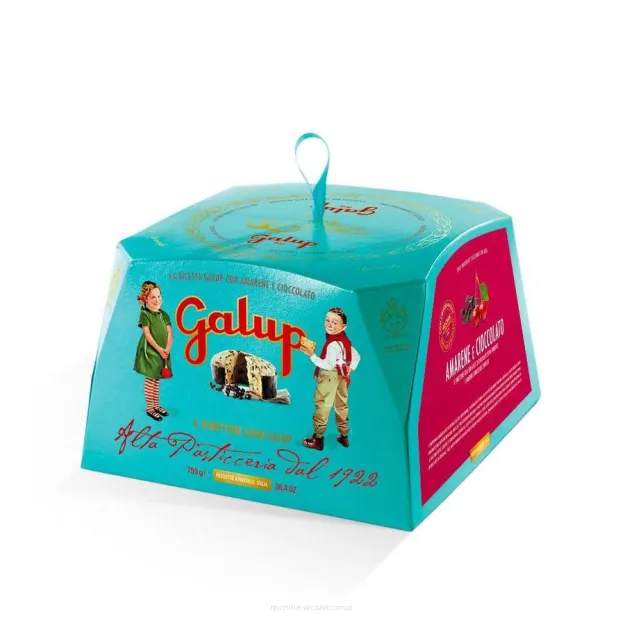 Panettone Gran Galup Wiśnie i Czekolada, 750g