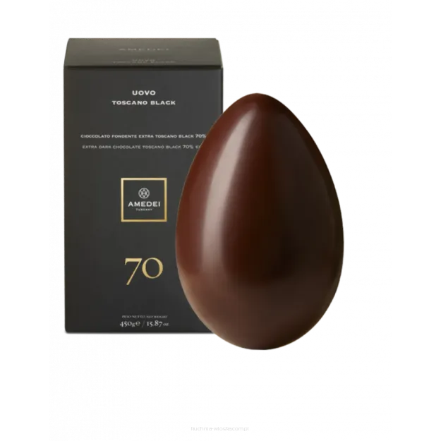 Jajko czekoladowe Amedei Toscano Black70, 450g