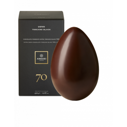 Jajko czekoladowe Amedei Toscano Black70, 450g