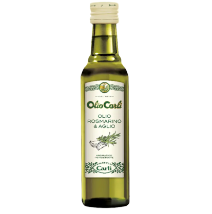 Oliwa z oliwek Rozmaryn i czosnek, Carli 250ml