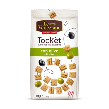 Tocket - bezglutenowa przekąska z oliwkami, 100g