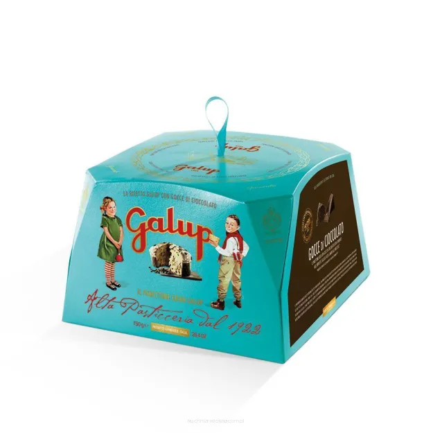 Panettone Gran Galup z Kroplami Czekolady, 750g