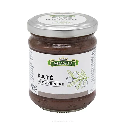Krem z czarnych oliwek bezglutenowy 180g