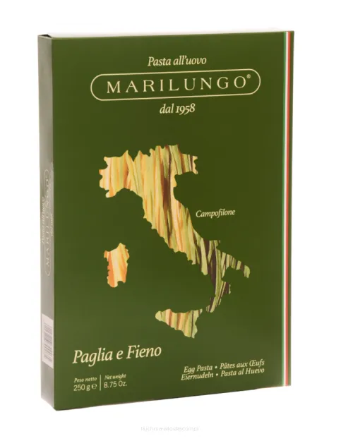 Fettuccine Paglia e Fieno jajeczny ze szpinakiem Campofilone 250g