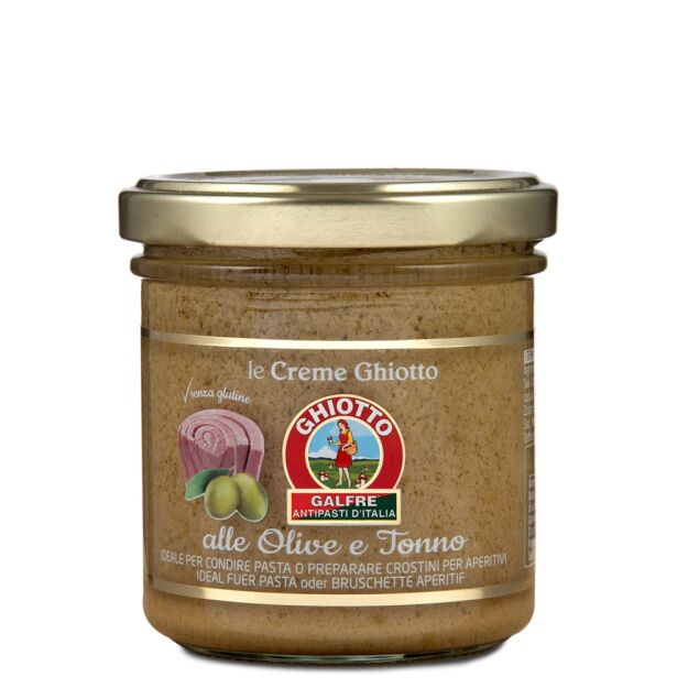 Krem z oliwek i tuńczyka bezglutenowy 140g, Galfre'