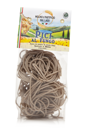 Makaron Pici z borowikami, z pszenicy durum z Toskanii, 250g