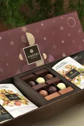 Magia - zestaw prezentowy pralinek, czekolad i batoników Amedei, 315g