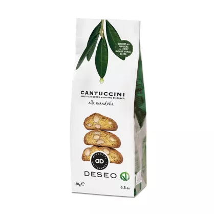 Cantuccini wegan migdałowe z oliwą z oliwek, 180g