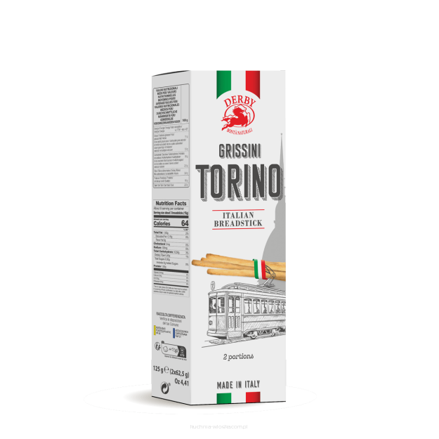 Grissini Turyńskie Derby w kartoniku, 125g