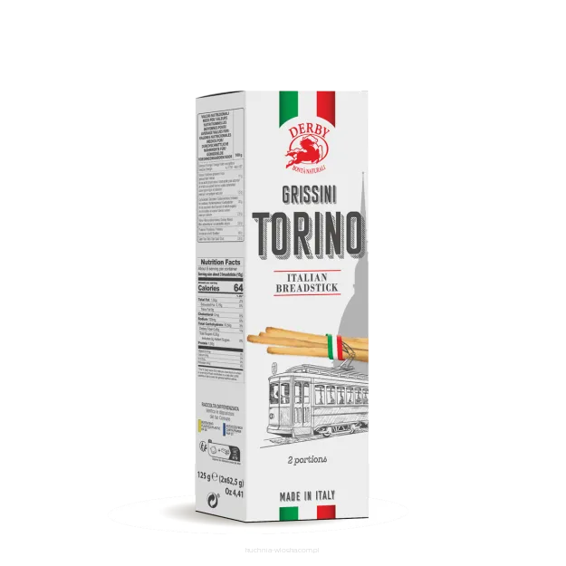 Grissini Turyńskie Derby w kartoniku, 125g
