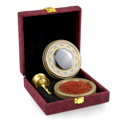 Szafran w zestawie w irańskim stylu , Super Negin All Red, 1 kat. AAA, 3g