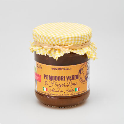 Konfitura z zielonych pomidorów i kawioru z Finger Lime 110g