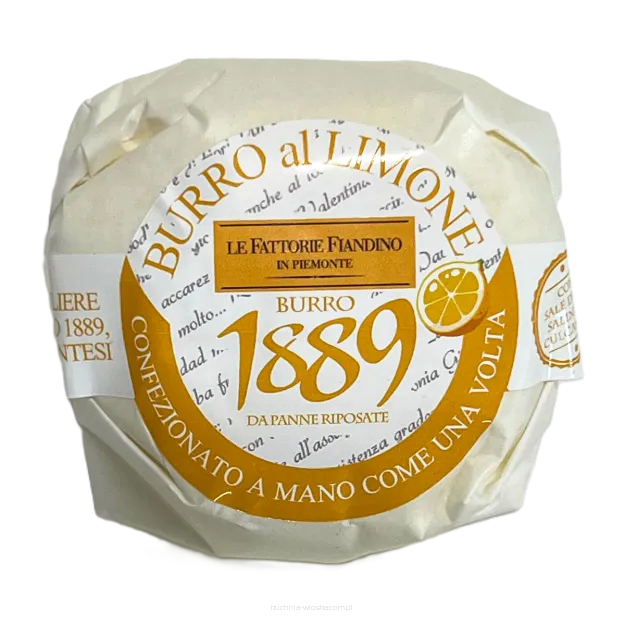 Masło śmietankowe z cytrynami 80 g