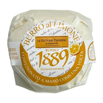 Masło śmietankowe z cytrynami 80 g