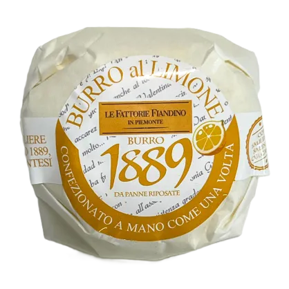 Masło śmietankowe z cytrynami 80 g