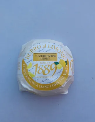 Masło śmietankowe z cytrynami 80 g