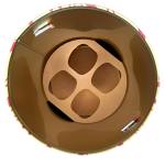 Secchiello Quattro Oli - Ozdobna puszka prezentowa na oliwy, z uchwytem, Fratelli Carli