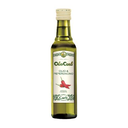 Oliwa z oliwek z pikantnymi papryczkami, Carli " 250ml