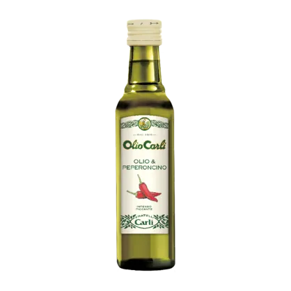 Oliwa z oliwek z pikantnymi papryczkami, Carli " 250ml