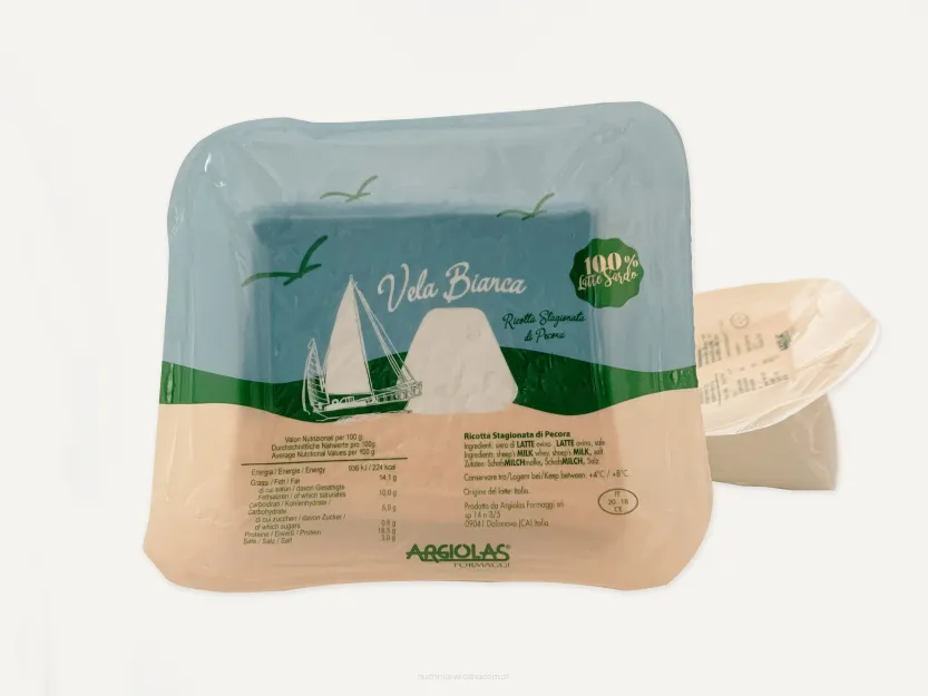 Ricotta owcza sezonowana, 200g