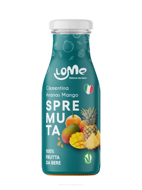 Naturalny sok z klementynek, ananasa i mango, 200ml