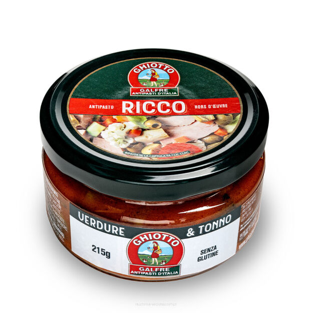 Ricco - sałatka z warzyw i tuńczyka, 220g