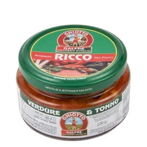 Ricco - sałatka z warzyw i tuńczyka, 220g