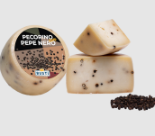 Owczy ser dojrzewający z pieprzem czarnym, Busti, ok. 280g (+/-11g)