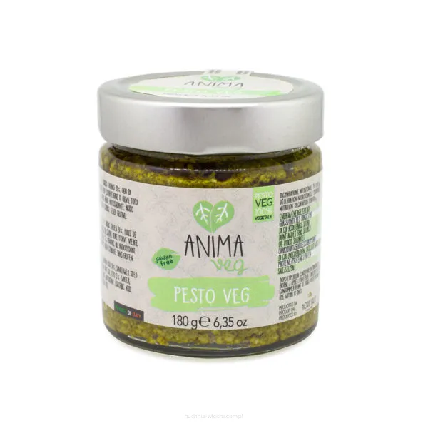 Pesto zielone wegańskie bezglutenowe 180g