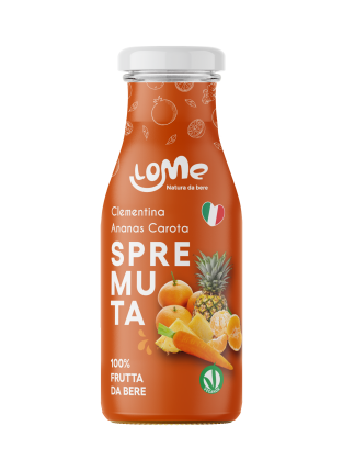 Naturalny sok z klementynek, ananasa i marchewki, 200ml