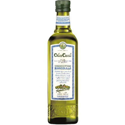 Oliwa z oliwek extra vergine Monocultivar Biancolilla, Carli 500ml