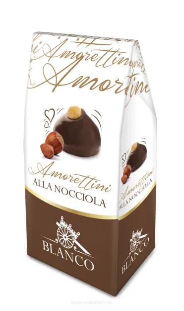 Amorettini - ciastka z kremem orzechowym, 150g