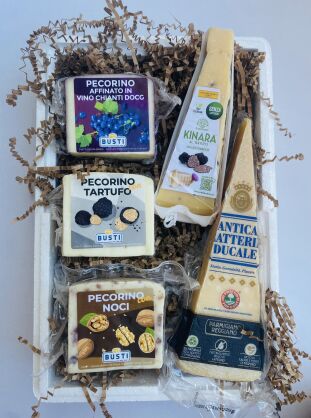 Zestaw prezentowy - Formaggio Assoluto - Kompletna deska serów
