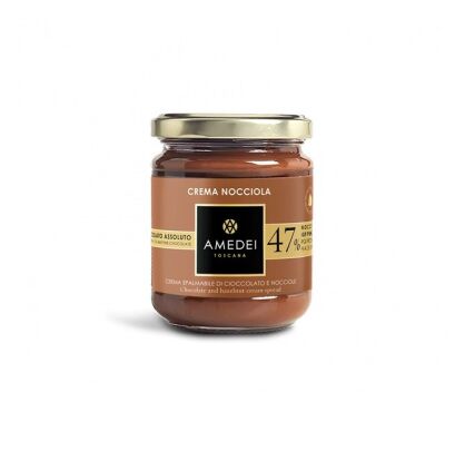 Krem czekoladowy Amedei z orzechami laskowymi, 200g