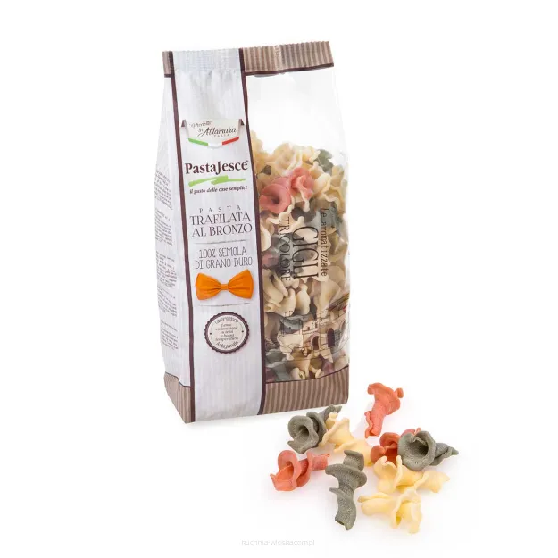 Makaron kolorowy Gigli, 500g, Pasta Jesce