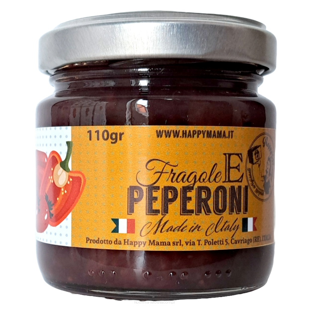 Konfitura z truskawek i papryki 110g