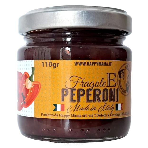 Konfitura z truskawek i papryki 110g