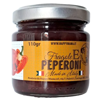 Konfitura z truskawek i papryki 110g