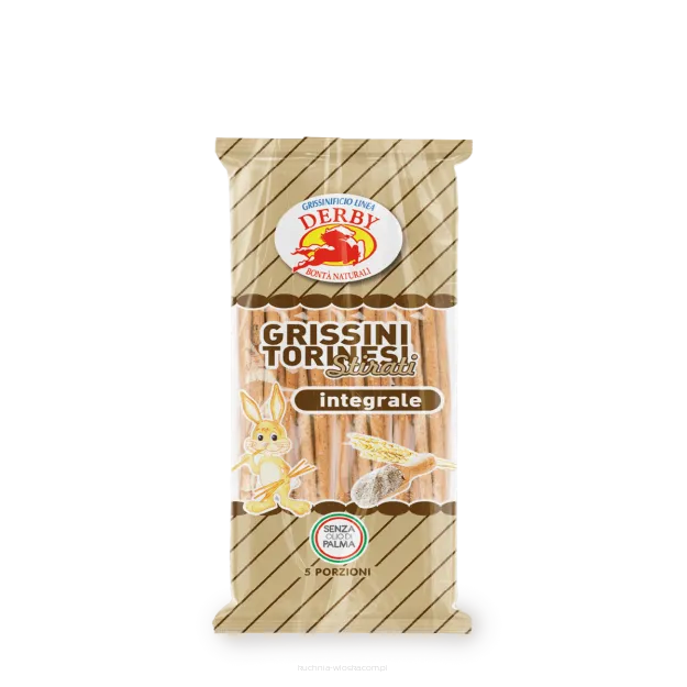 Grissini Turyńskie Pełnoziarniste Derby 250g