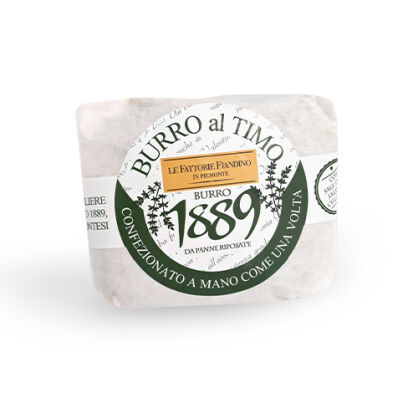 Masło śmietankowe z tymiankiem, 80g