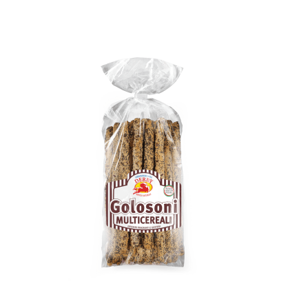 Grissini "Golosoni" wielozbożowe, Derby, 200g
