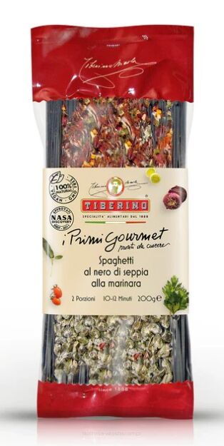 Spaghetti Nero di Seppia alla Marinara, 200g