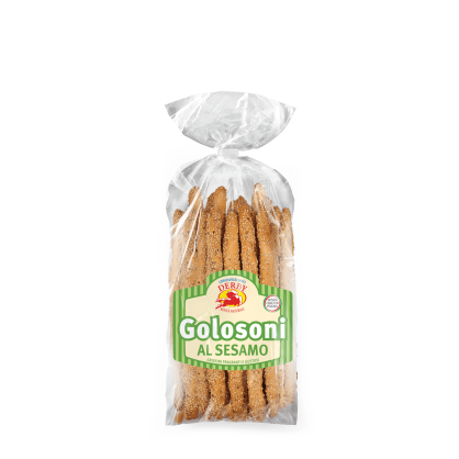 Grissini "Golosoni" z sezamem, Derby, 200g