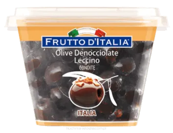 Oliwki Leccino bez pestek z przyprawami, 200g