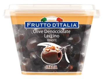 Oliwki Leccino bez pestek z przyprawami, 200g